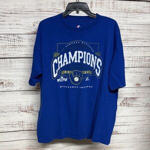 Milwaukee Brewers 2011 NLCD Champions Shirt